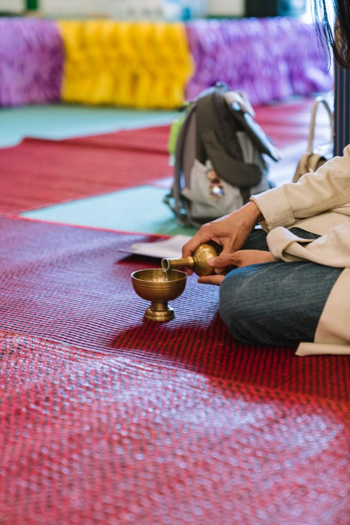 Fotoreportage Buddhistische Gemeinde in Frankfurt.